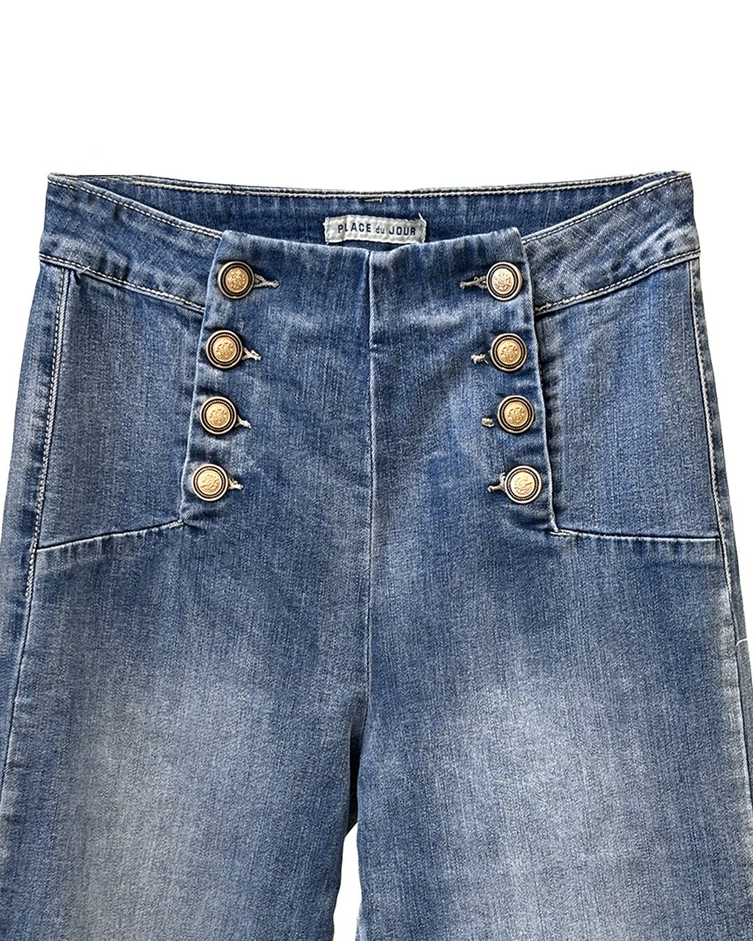 Jean coupe droite 7/8 Place du Jour