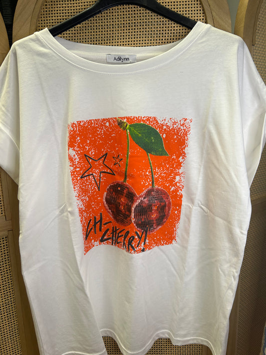Tee Shirt Cerise