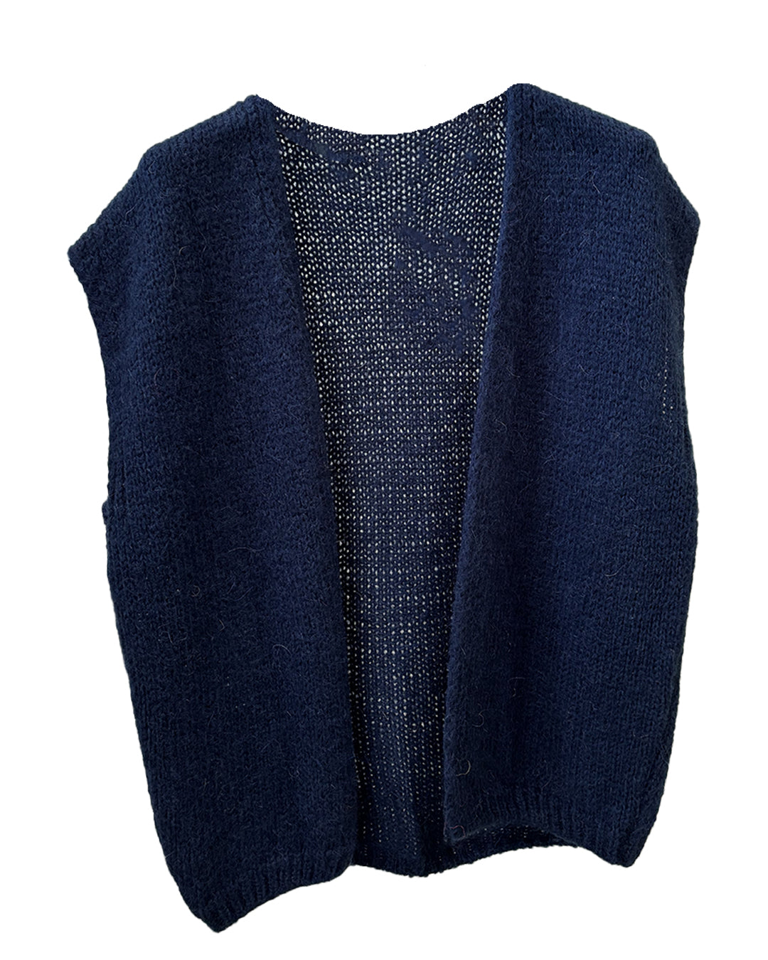 Gilet sans manche en maille