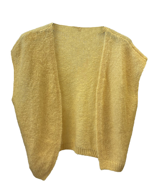 Gilet sans manche en maille