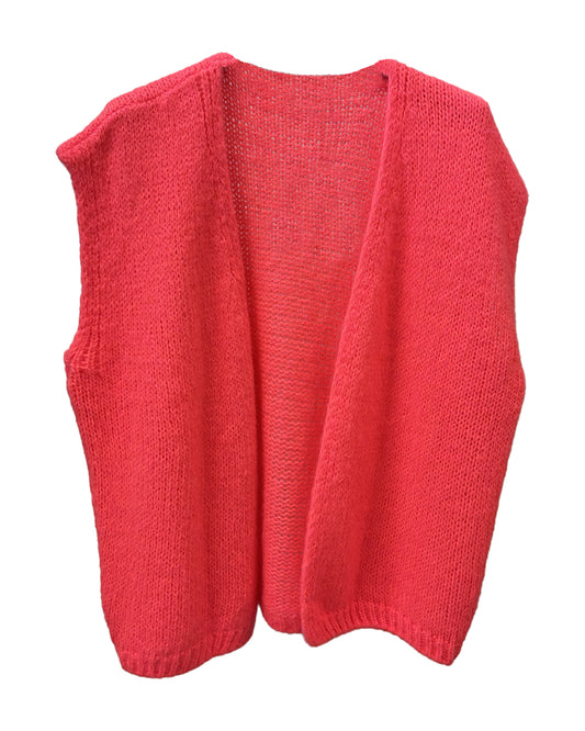 Gilet sans manche en maille