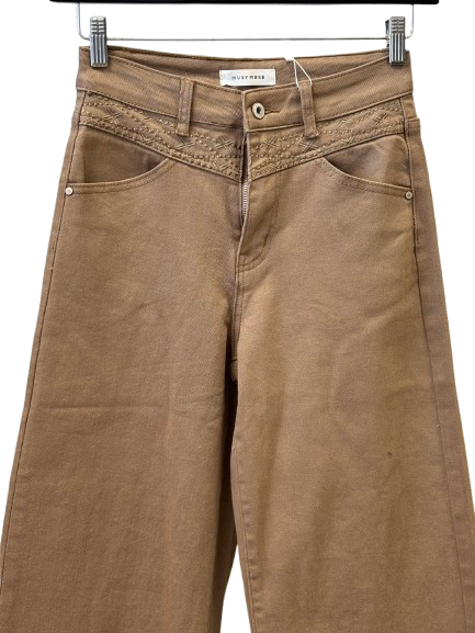 Pantalon droit Camel Sarah John